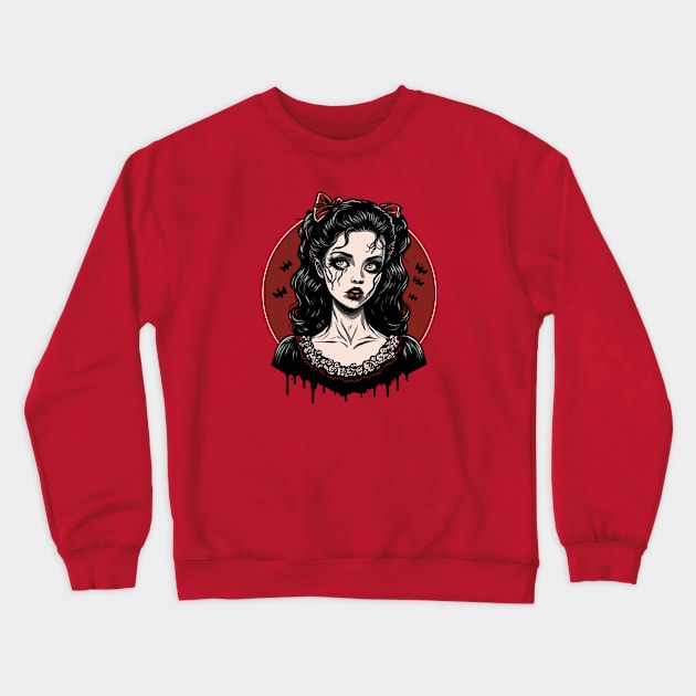 Creature of the night Crewneck Sweatshirt by Dizzle